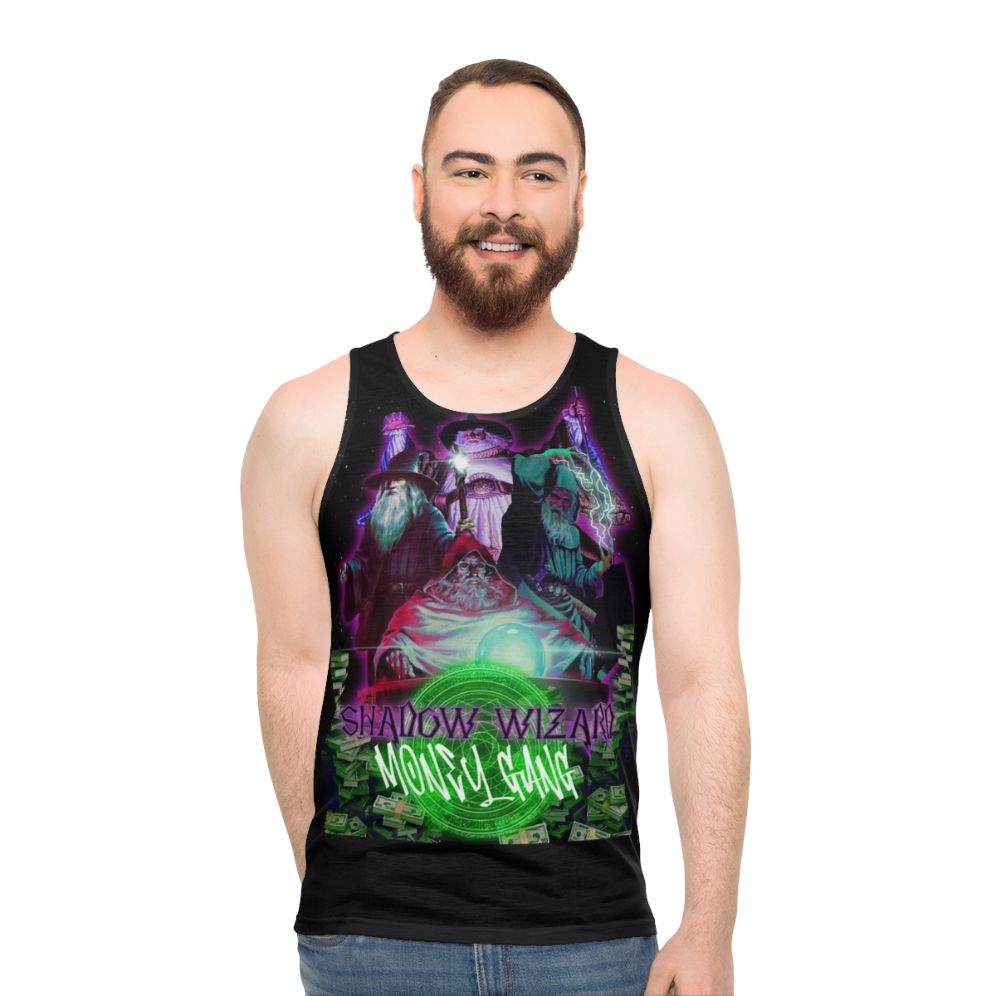 Unisex Shadow Wizard Money Gang Graphic Tank Top