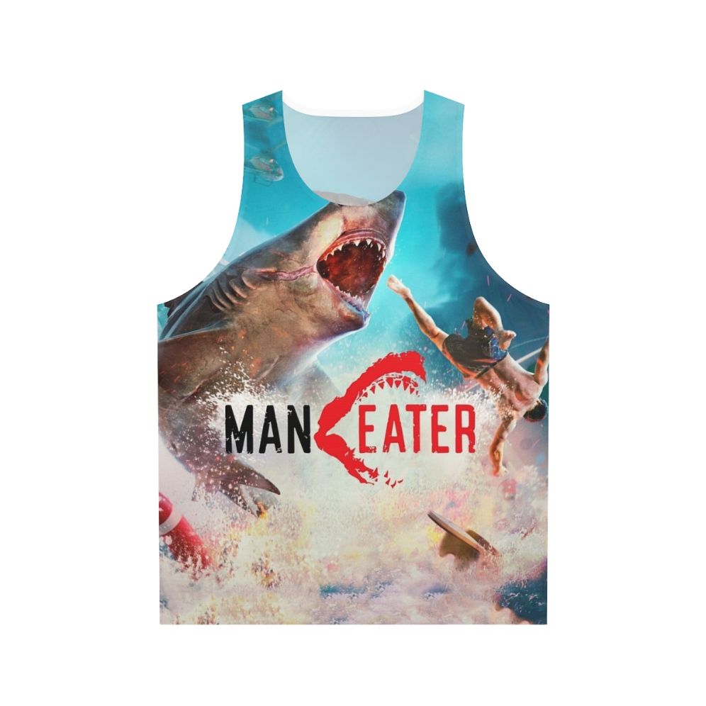Unisex Shark Eater Tank Top