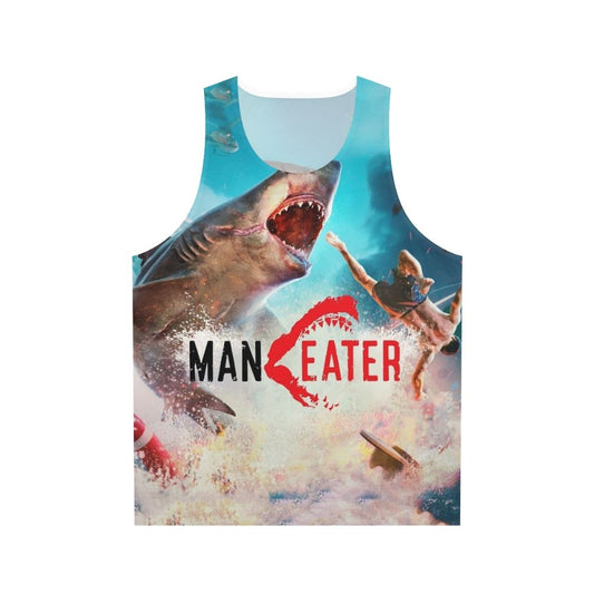 Unisex Shark Eater Tank Top