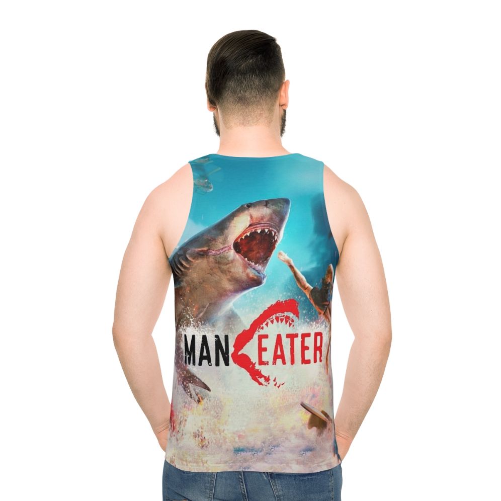 Unisex Shark Eater Tank Top