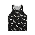 Unisex shibari inspired bondage tank top