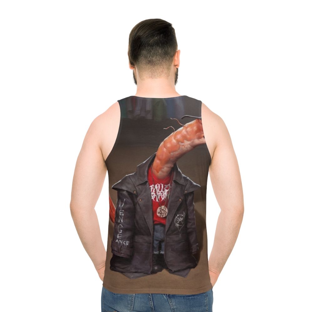 Unisex Shrimp Smiling Friends Tank Top