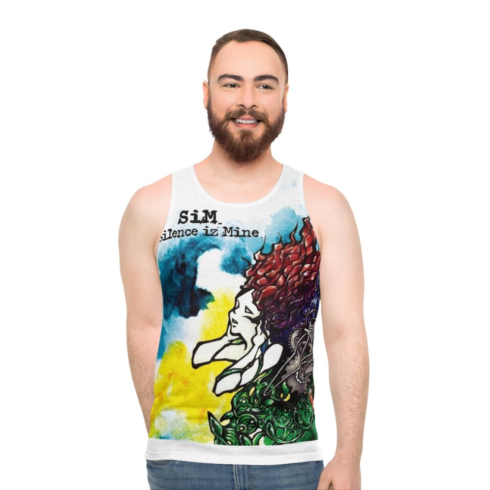 Unisex "Silence Is Mine" Music Tank Top