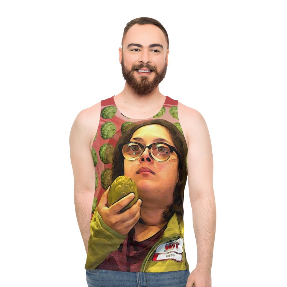 Unisex silicon valley inspired tank top