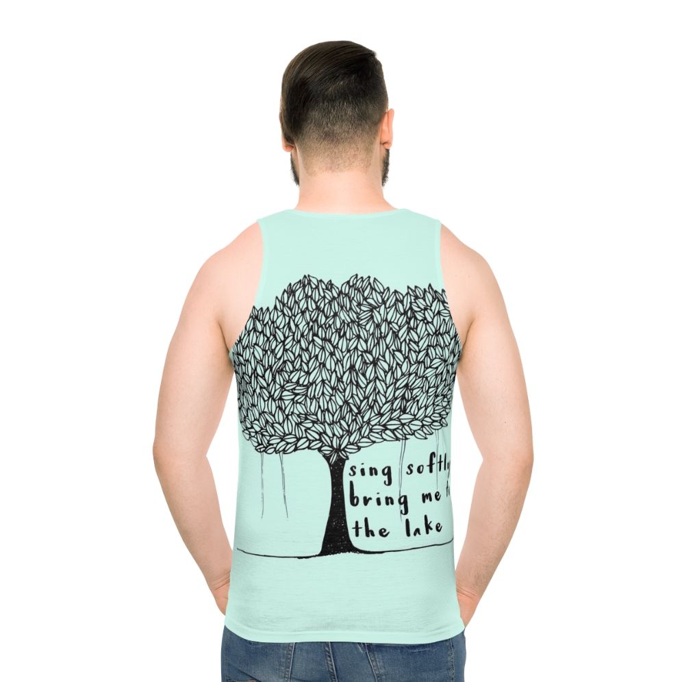 Unisex Sing Softly Nature-Inspired Tank Top