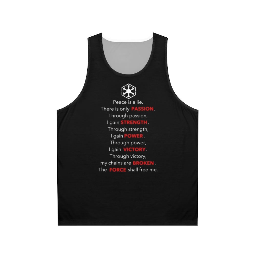 Unisex Sith Code Star Wars Tank Top