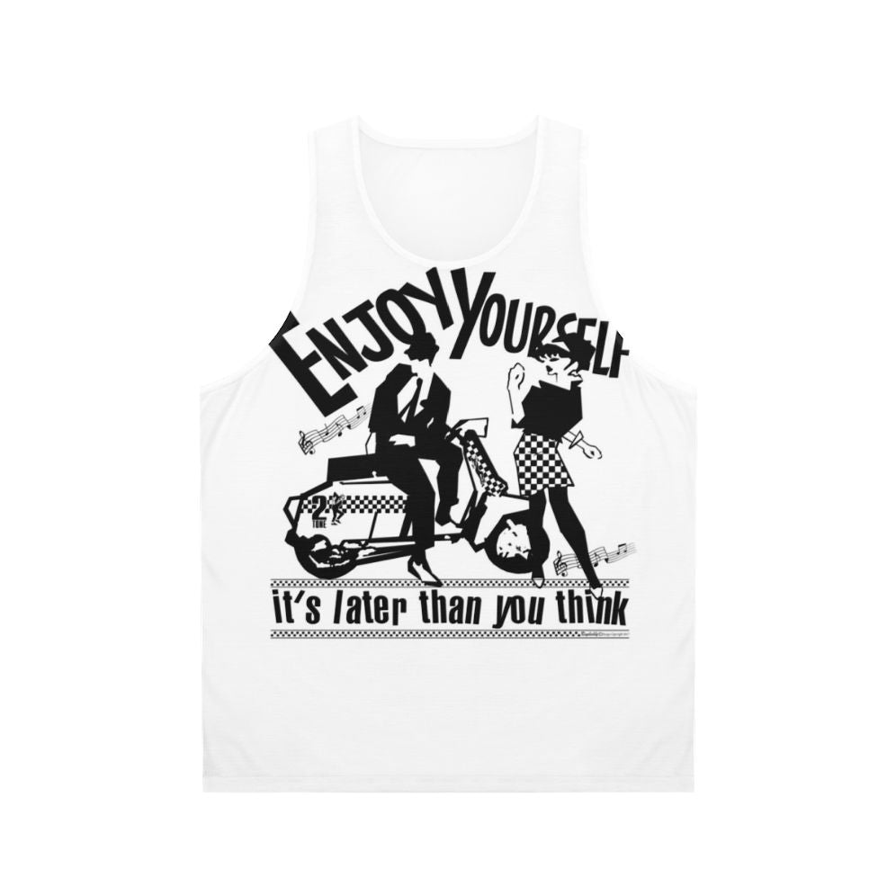 Unisex ska and reggae inspired tank top