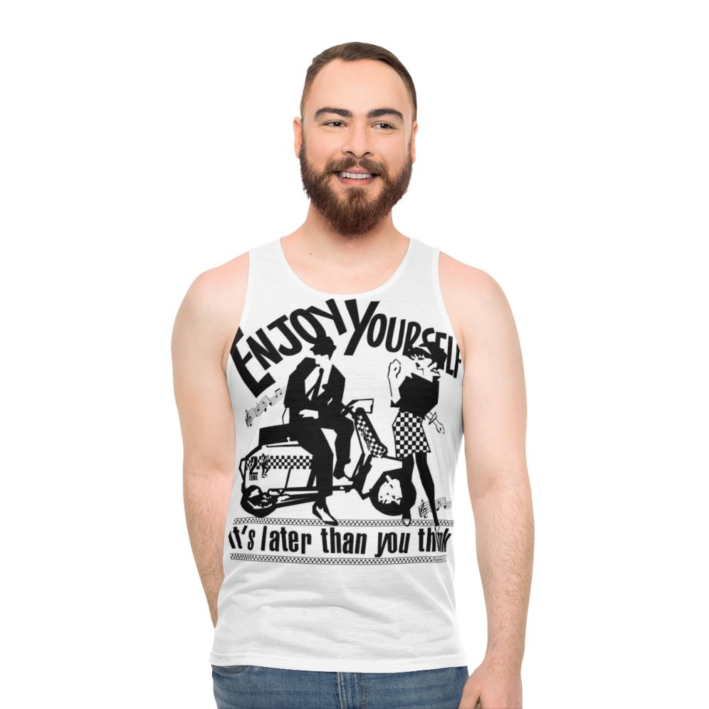 Unisex ska and reggae inspired tank top