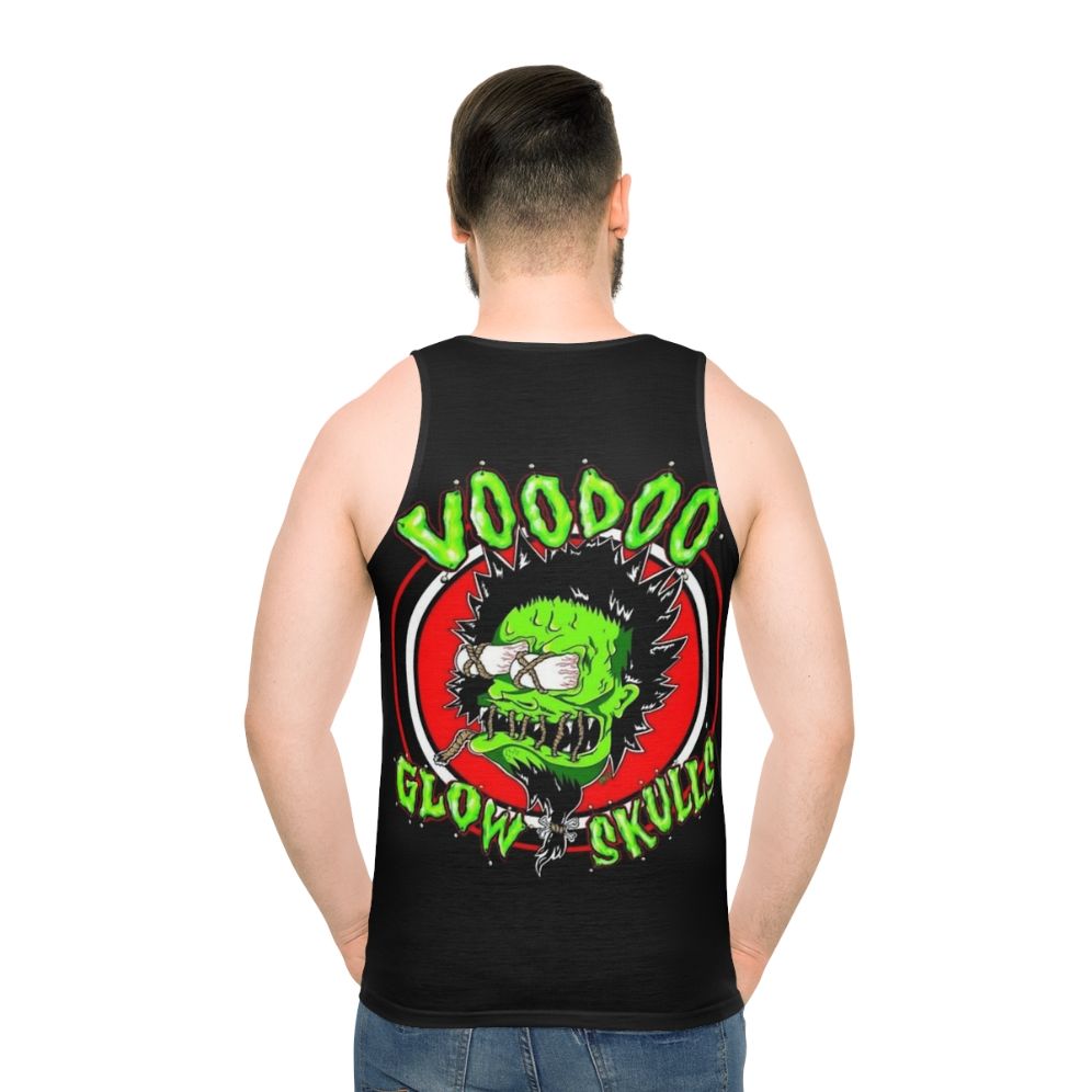 Unisex skull print punk rock ska music tank top