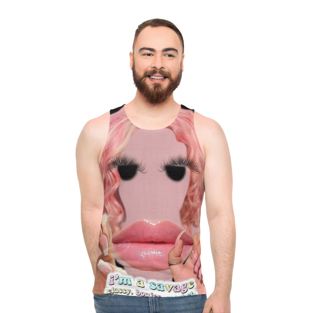 Unisex "Slay Queen" Graphic Tank Top