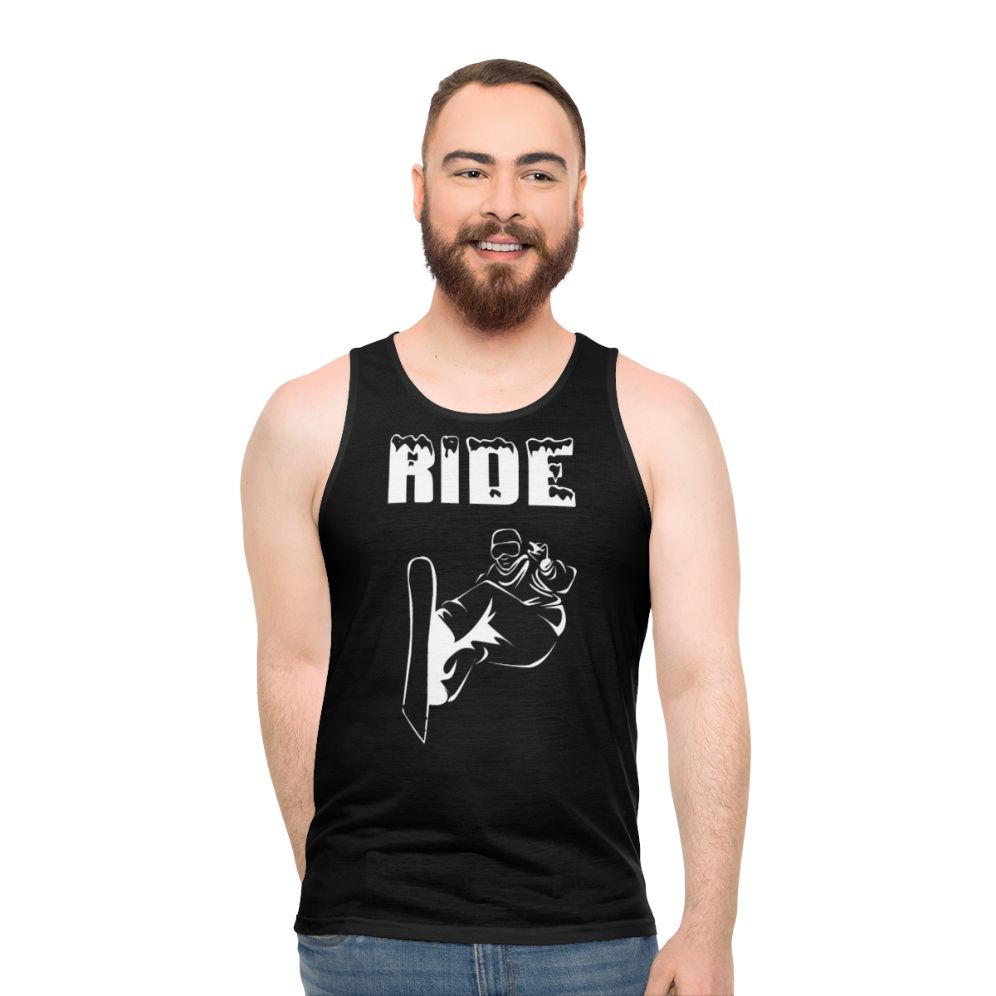 Unisex snowboarding tank top