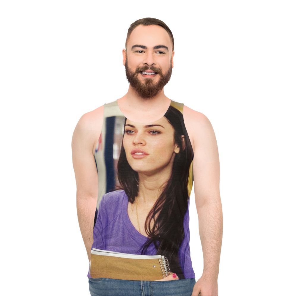 Unisex 'So Tired' movie-inspired graphic tank top