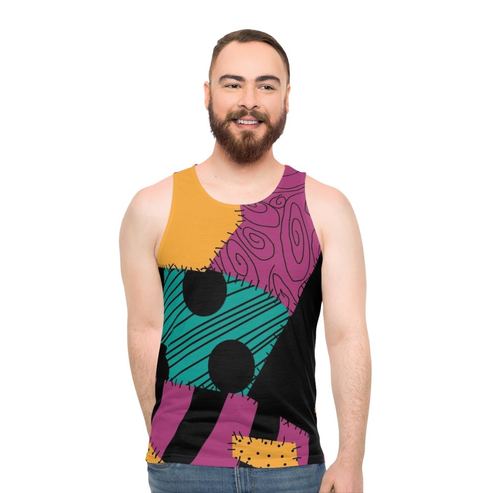 Unisex "Something In The Wind" Halloween Tank Top