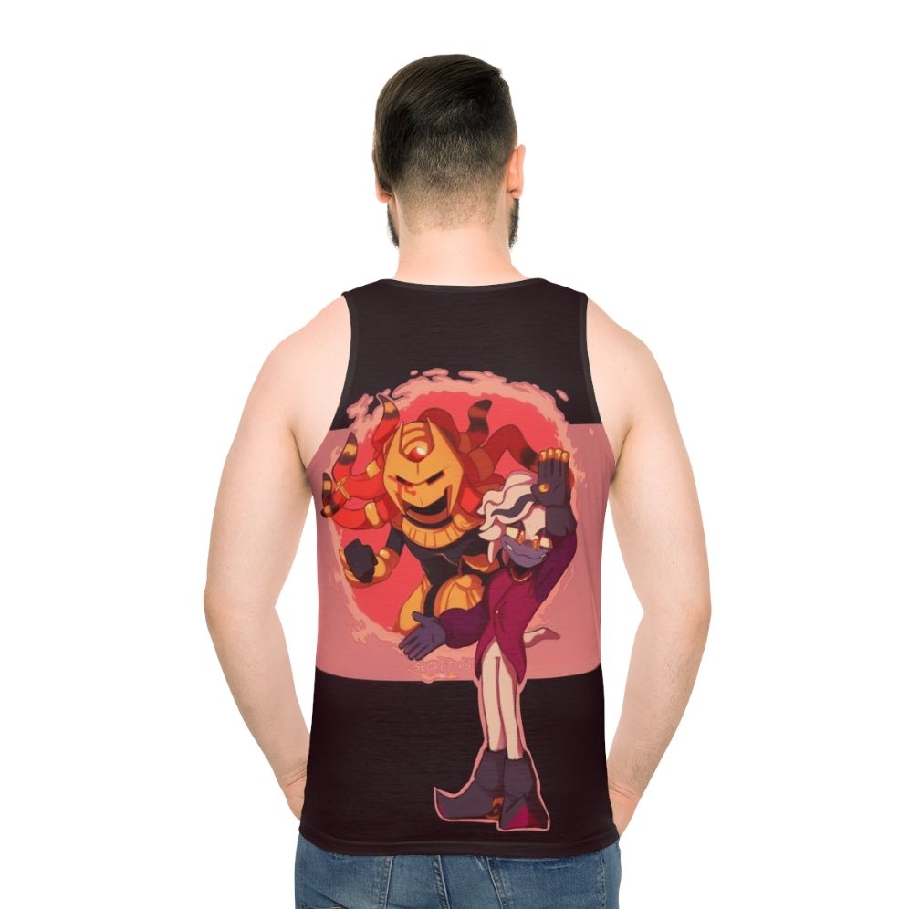 Unisex Sonic the Hedgehog and Knuckles the Echidna tank top