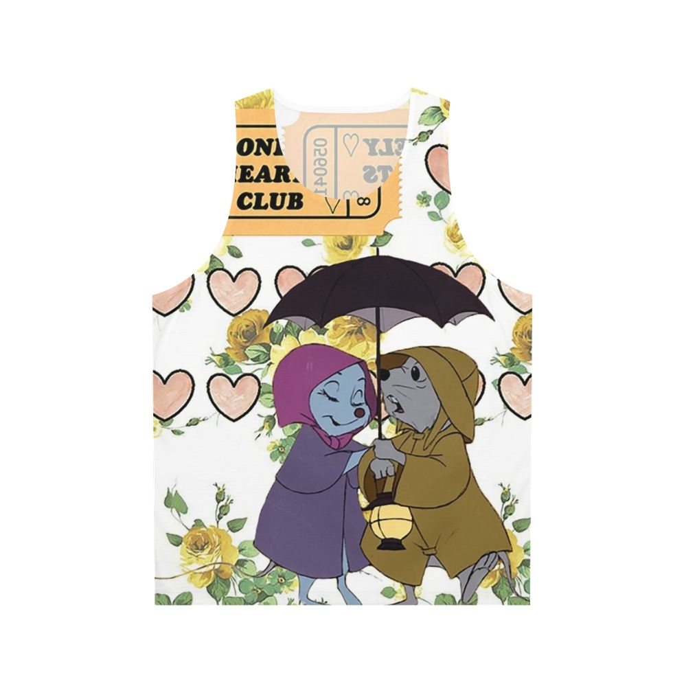 Unisex space-themed tank top with Kerbal Space Program logo