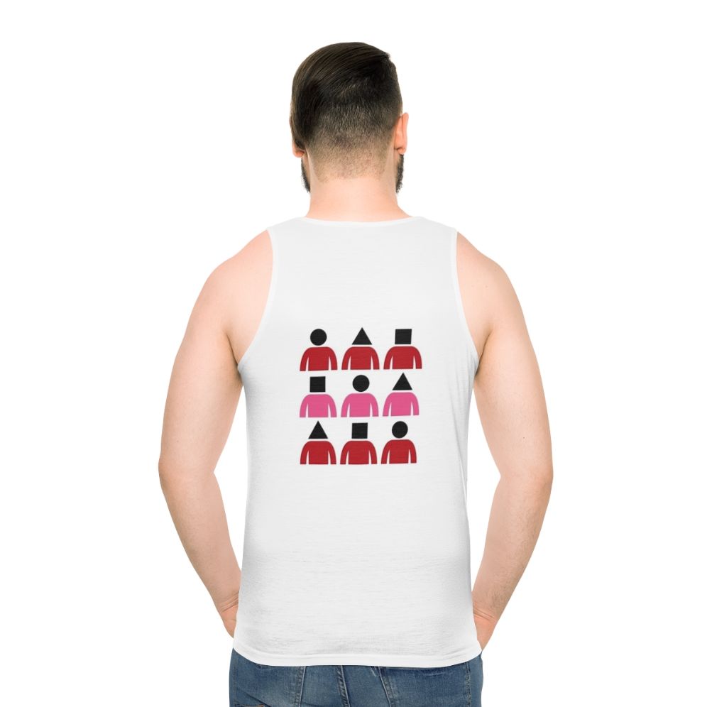 Unisex Squid Game Netflix Series 3x3 Tank Top