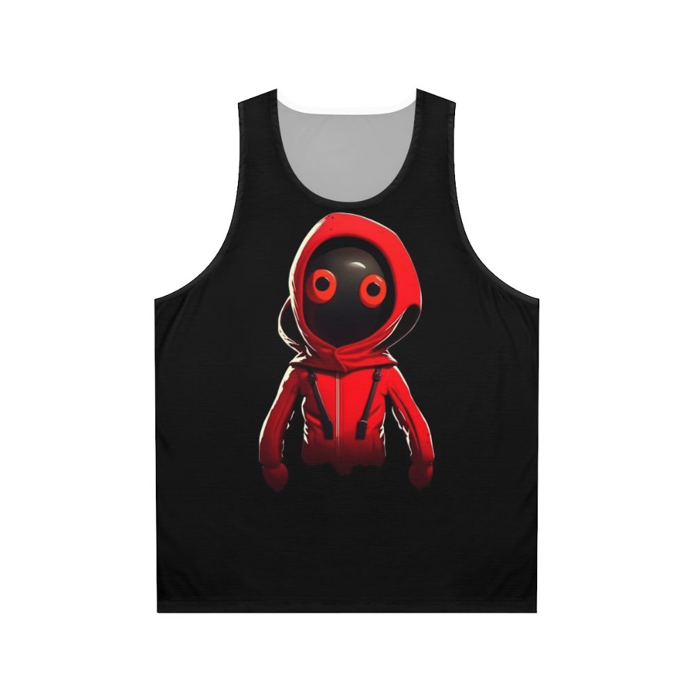 Unisex Squid Game Tank Top with 456 number design