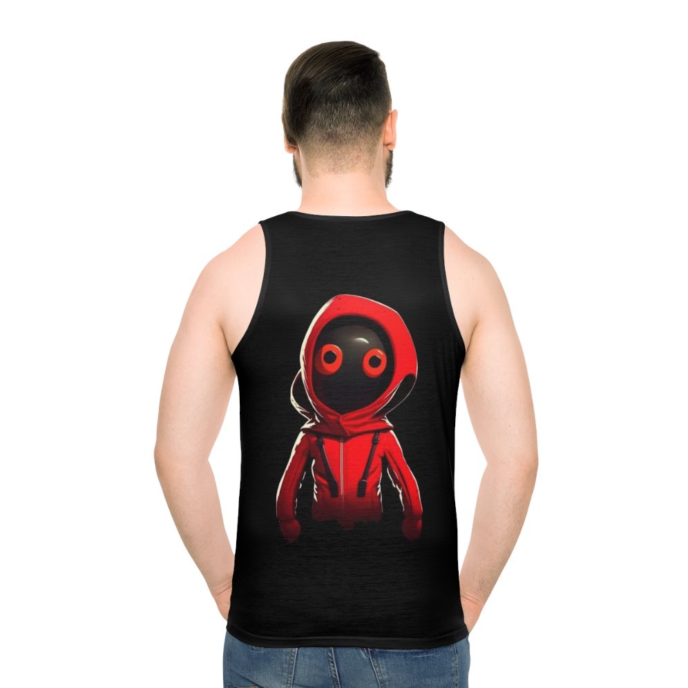 Unisex Squid Game Tank Top with 456 number design
