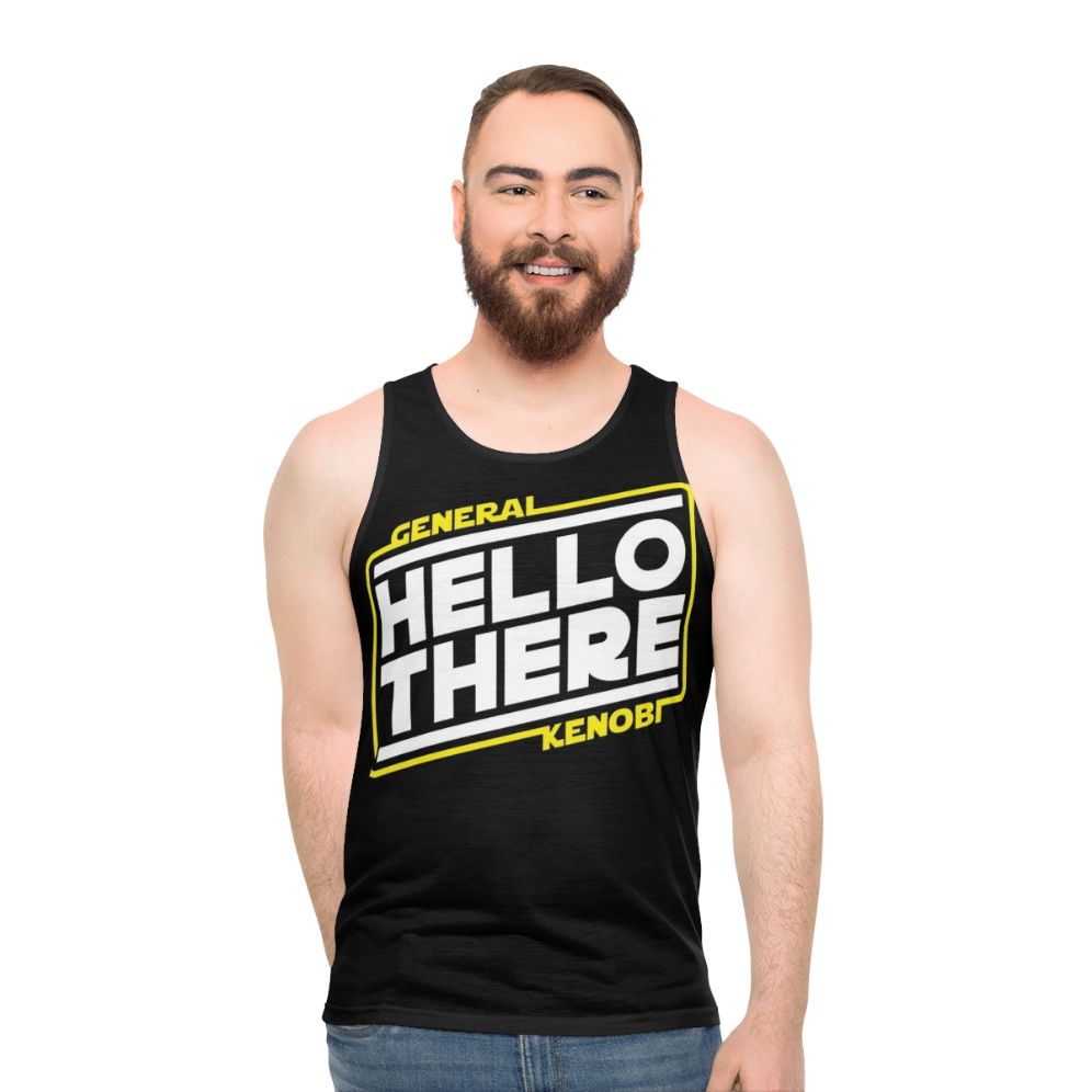 Unisex Star Wars "Hello There" Tank Top