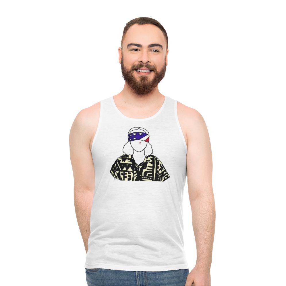 Unisex Stranger Things Eleven 4th of July Tank Top