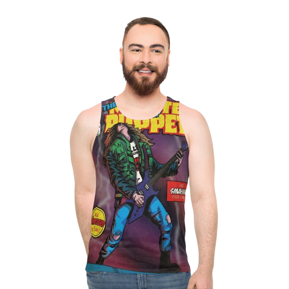 Unisex Stranger Things Metallica Tank Top