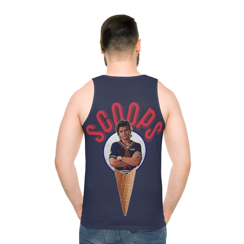 Unisex Stranger Things Scoops Ahoy Ice Cream Tank Top