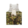 Unisex Strawberry Fields Nature Inspired Tank Top