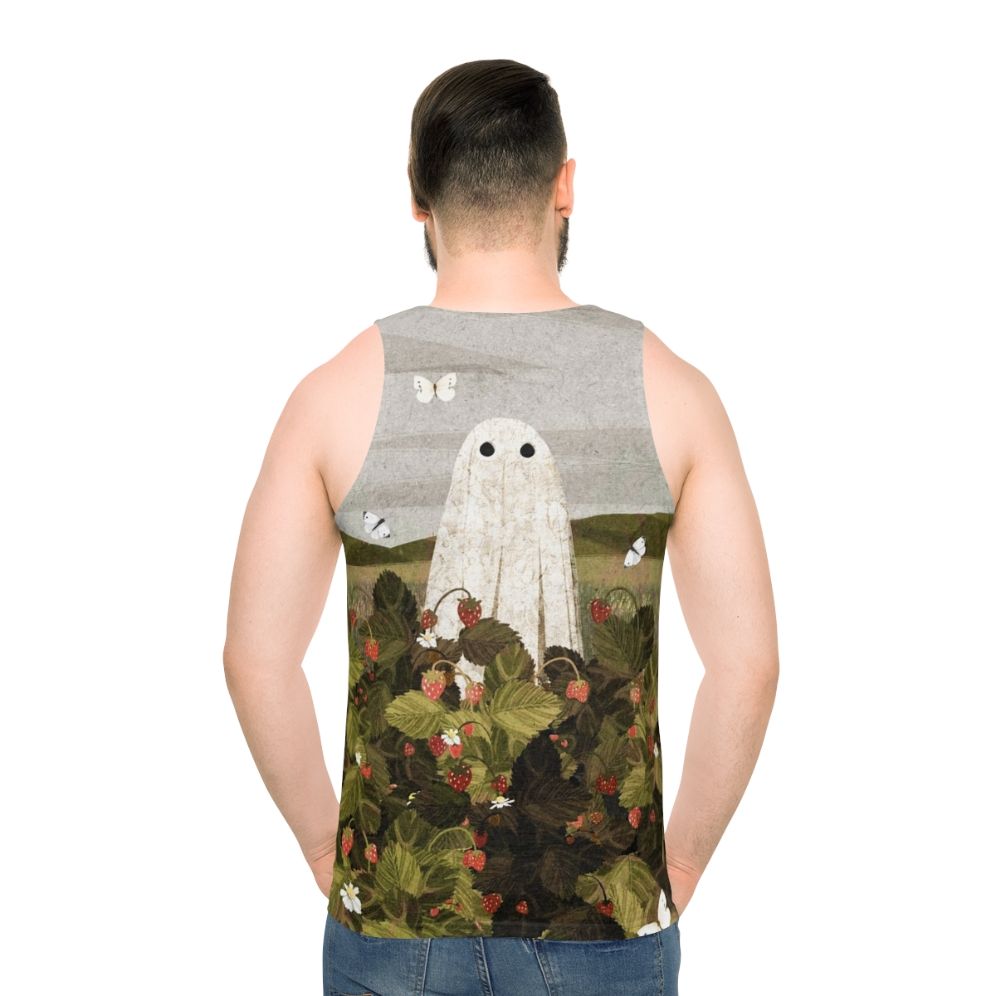 Unisex Strawberry Fields Nature Inspired Tank Top