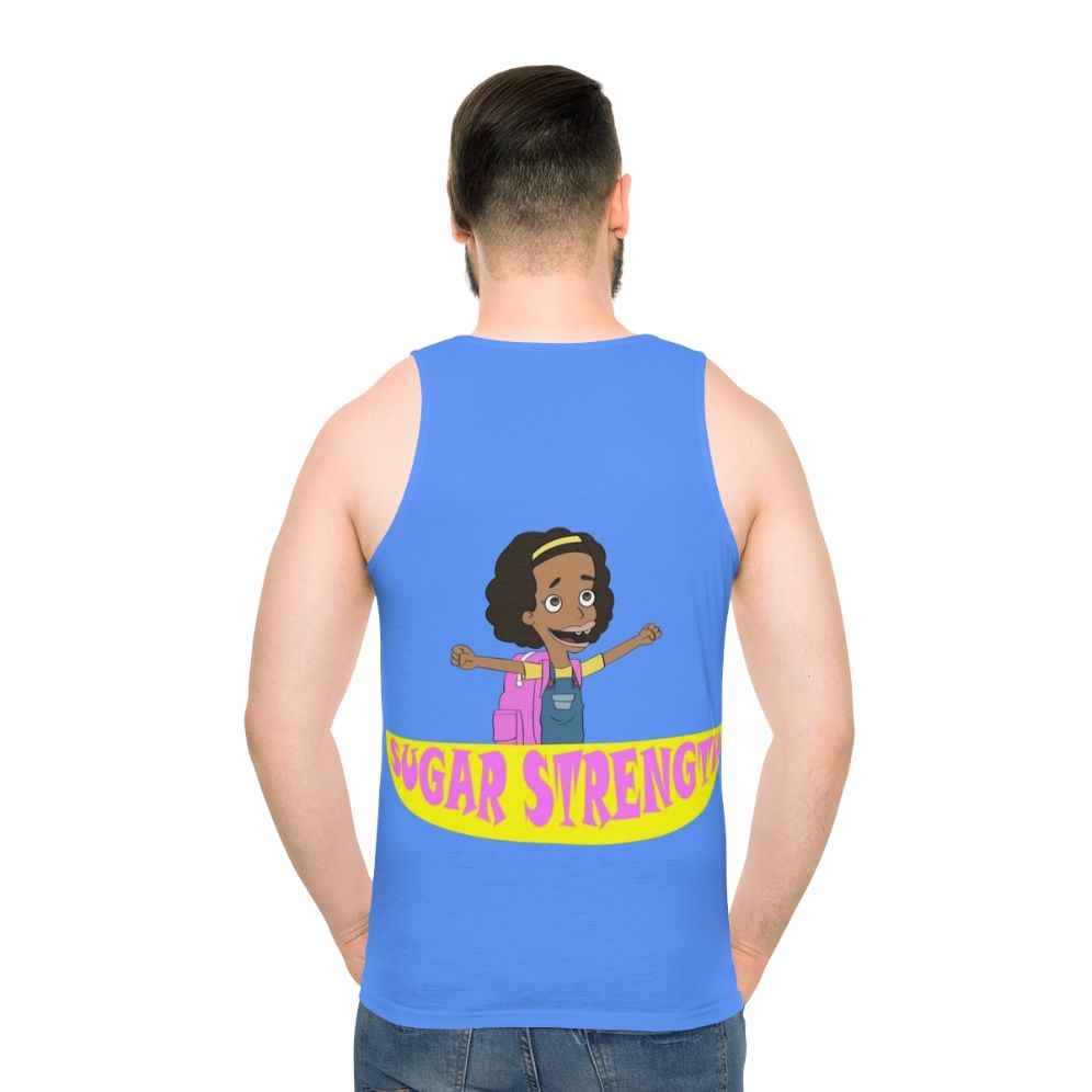 Unisex Sugar Strength Big Mouth Netflix Tank Top