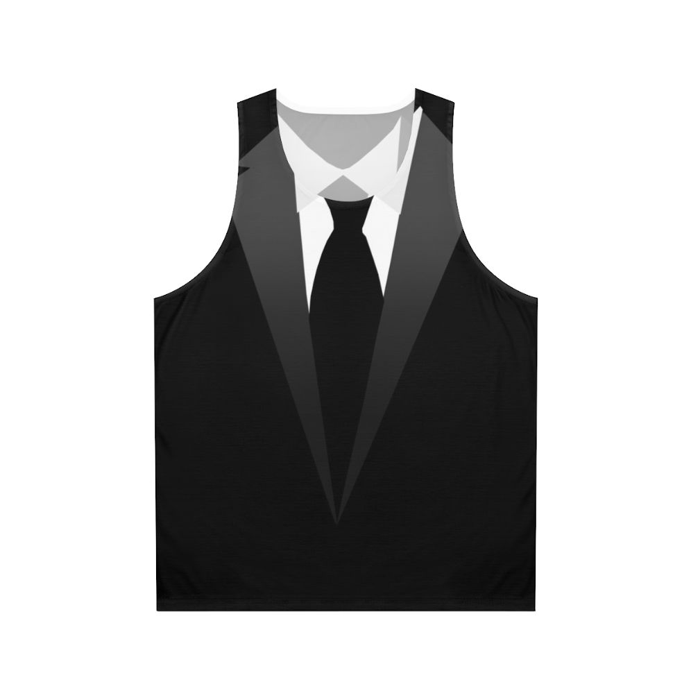 Unisex Suit Up Graphic Tank Top