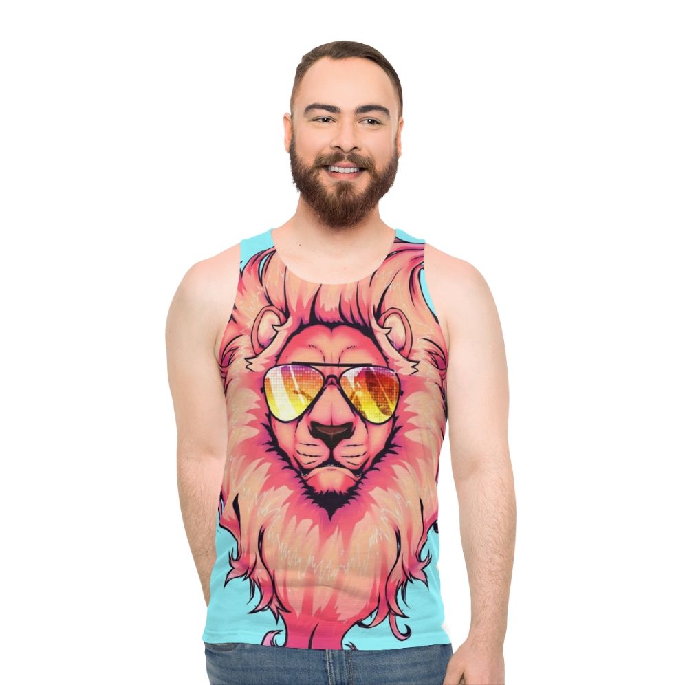 Unisex summer lion tank top inspired by the cartoon TV show Steven Universe