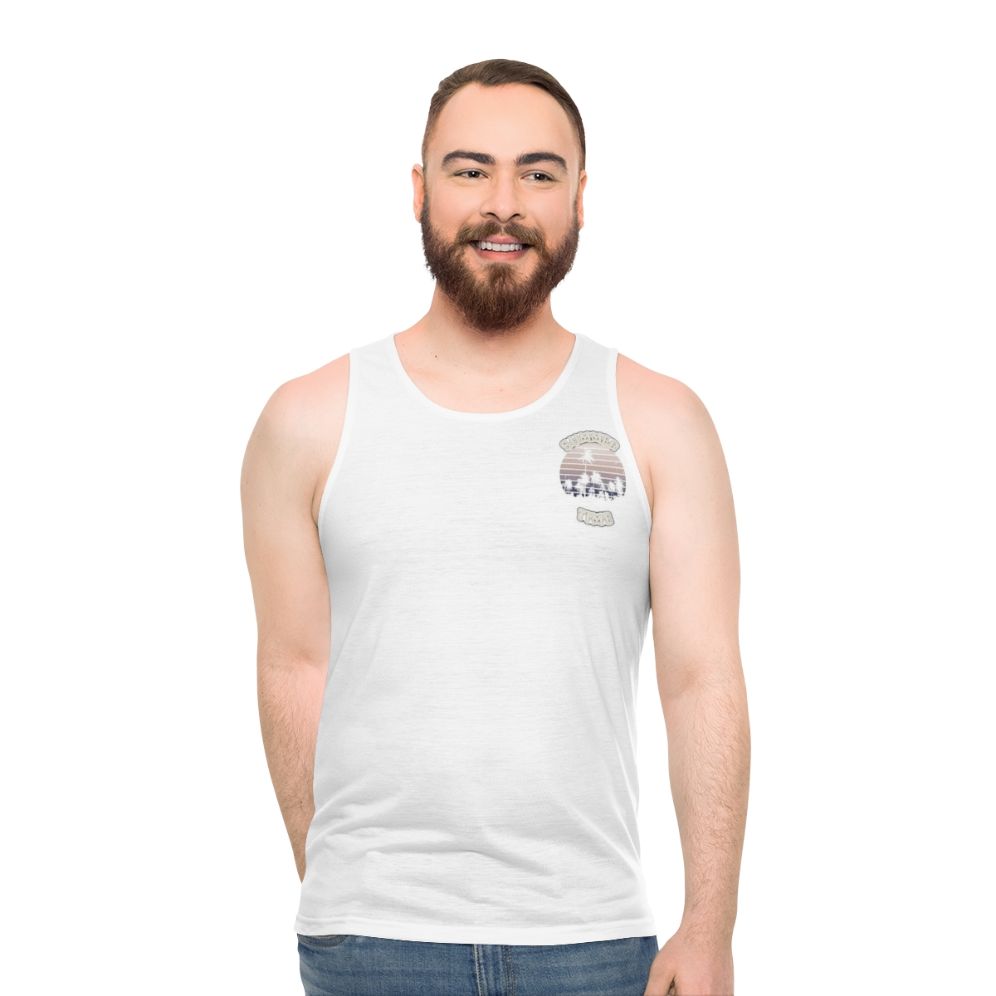 Unisex summer tank top in a casual, lightweight design