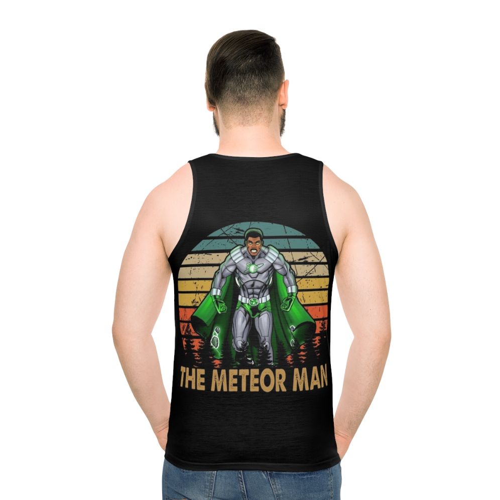 Unisex superhero comedy tank top with "Painting A Superhero So Cool" design