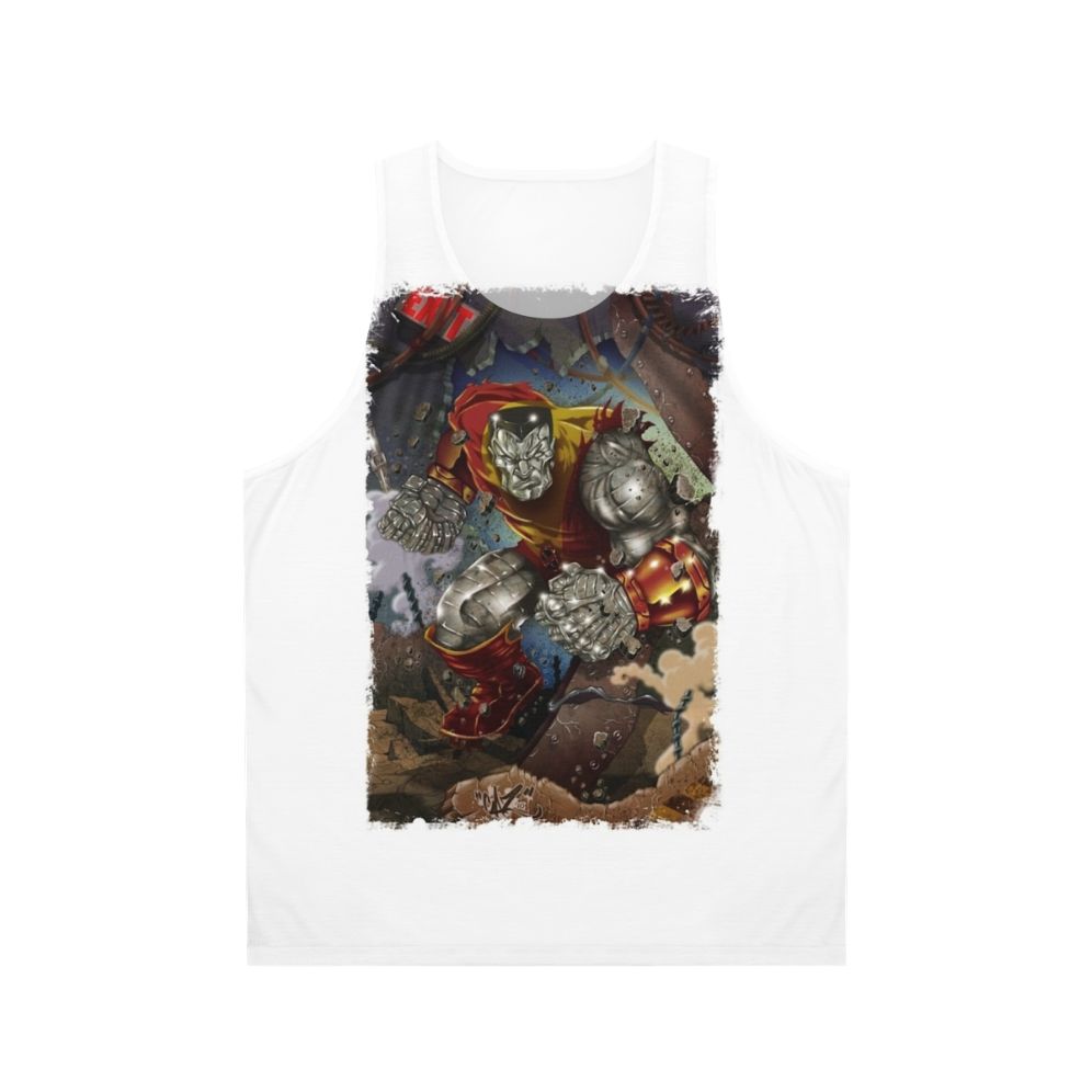 Unisex superhero comic book tank top