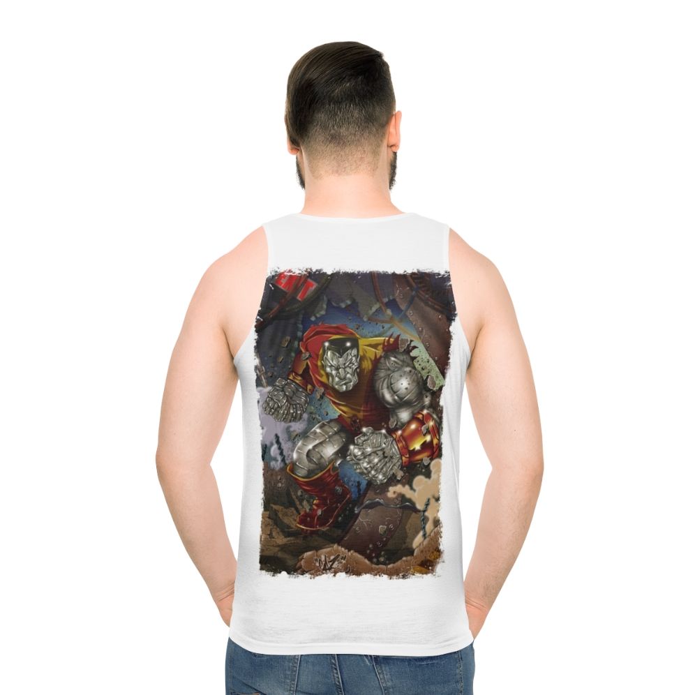 Unisex superhero comic book tank top