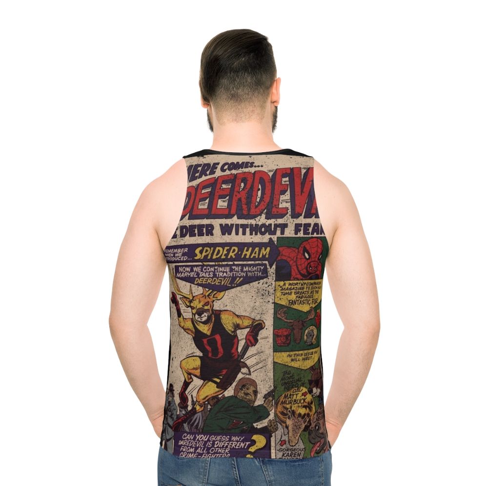 Unisex Superhero Deerdevil 1 Comic Tank Top