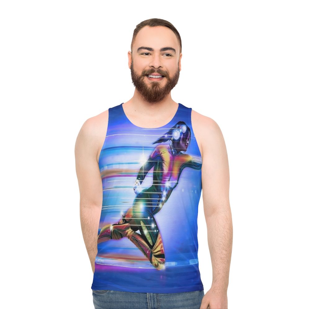 Unisex superhero tank top