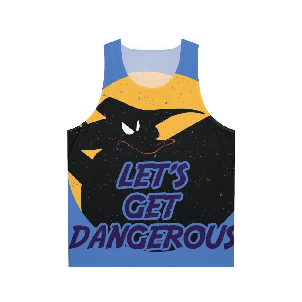 Unisex superhero tank top featuring Duck Tales characters