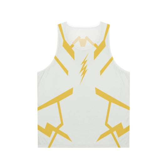 Unisex superhero tank top with the Flash and Legends of Tomorrow inspired design