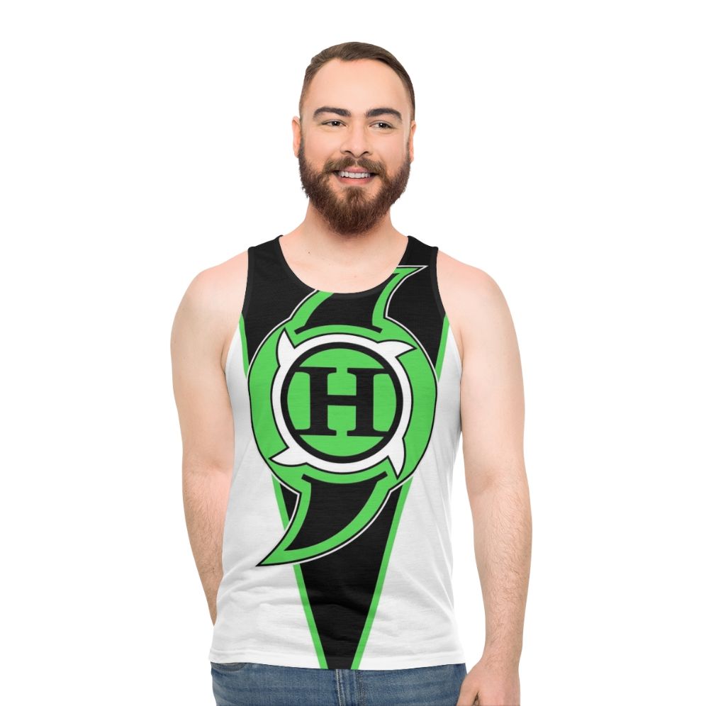Unisex superhero wrestling tank top