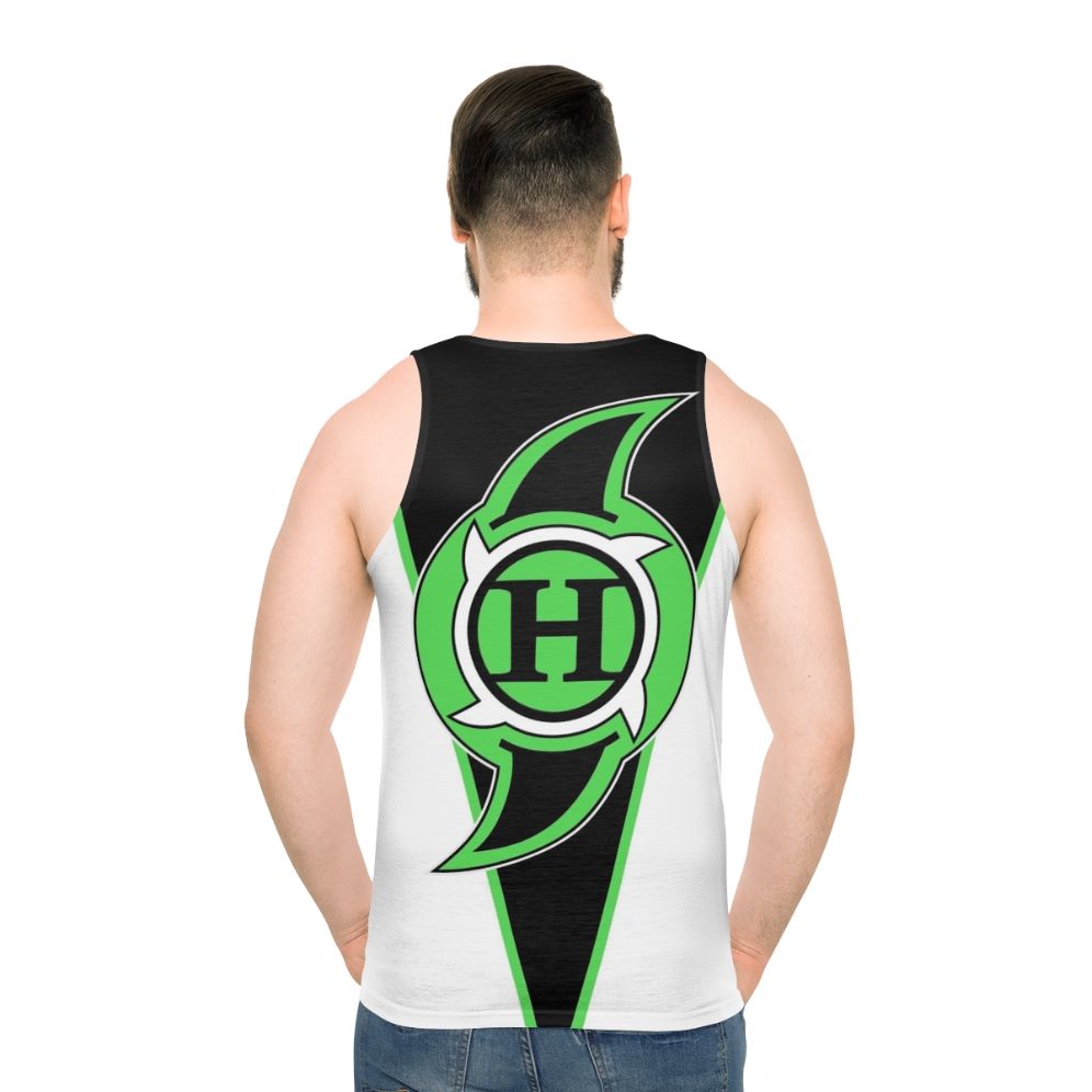 Unisex superhero wrestling tank top