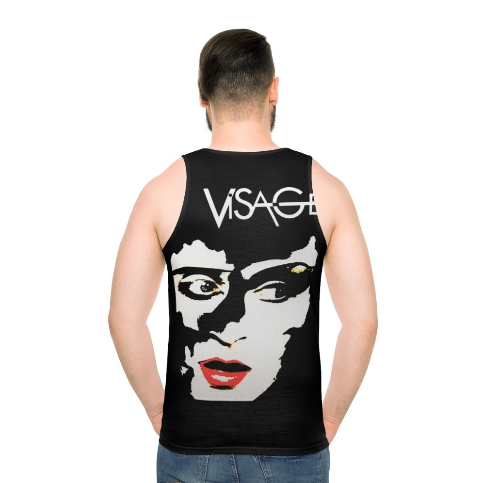 Unisex synth pop tank top