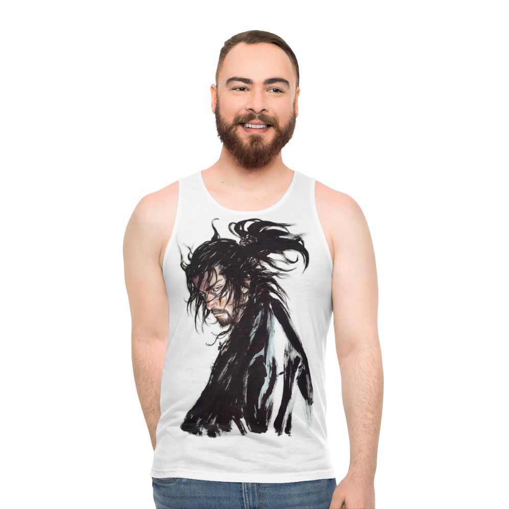 Unisex tank top with minimalist design