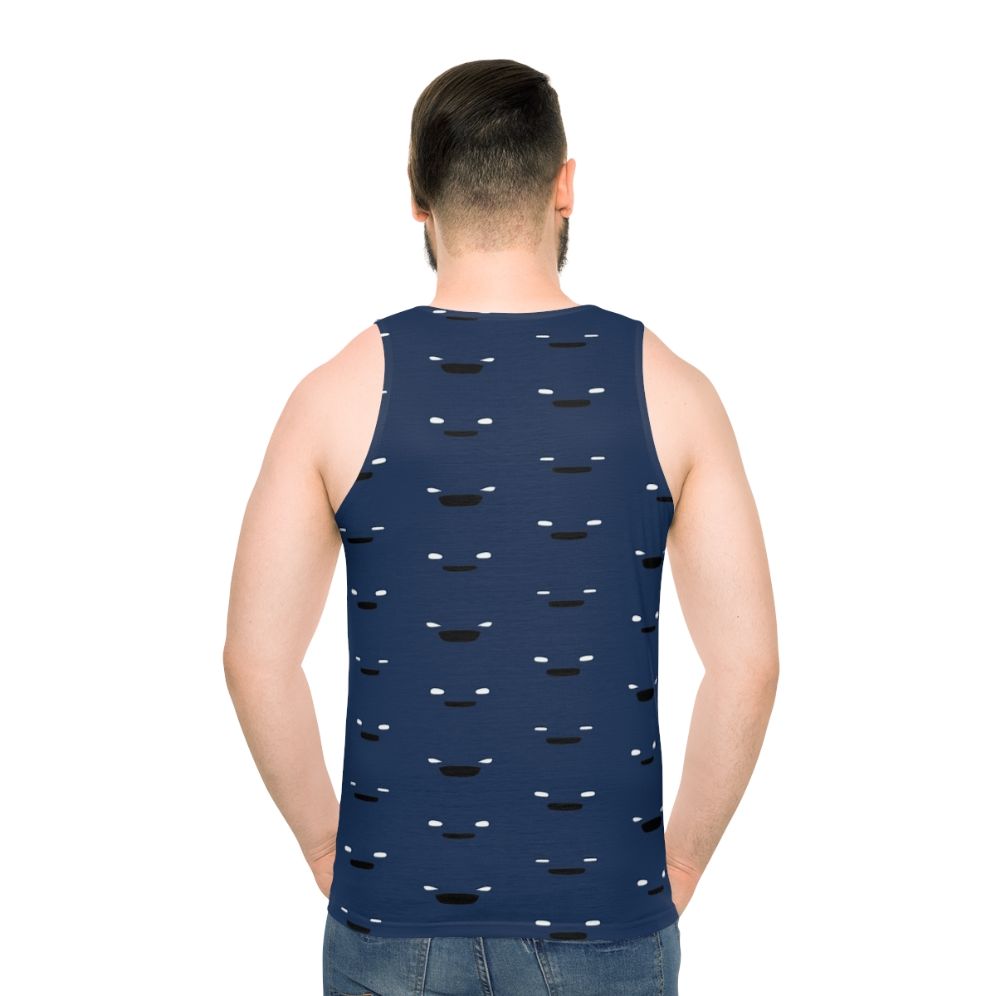 Unisex tank top with 4 generations car enthusiast design