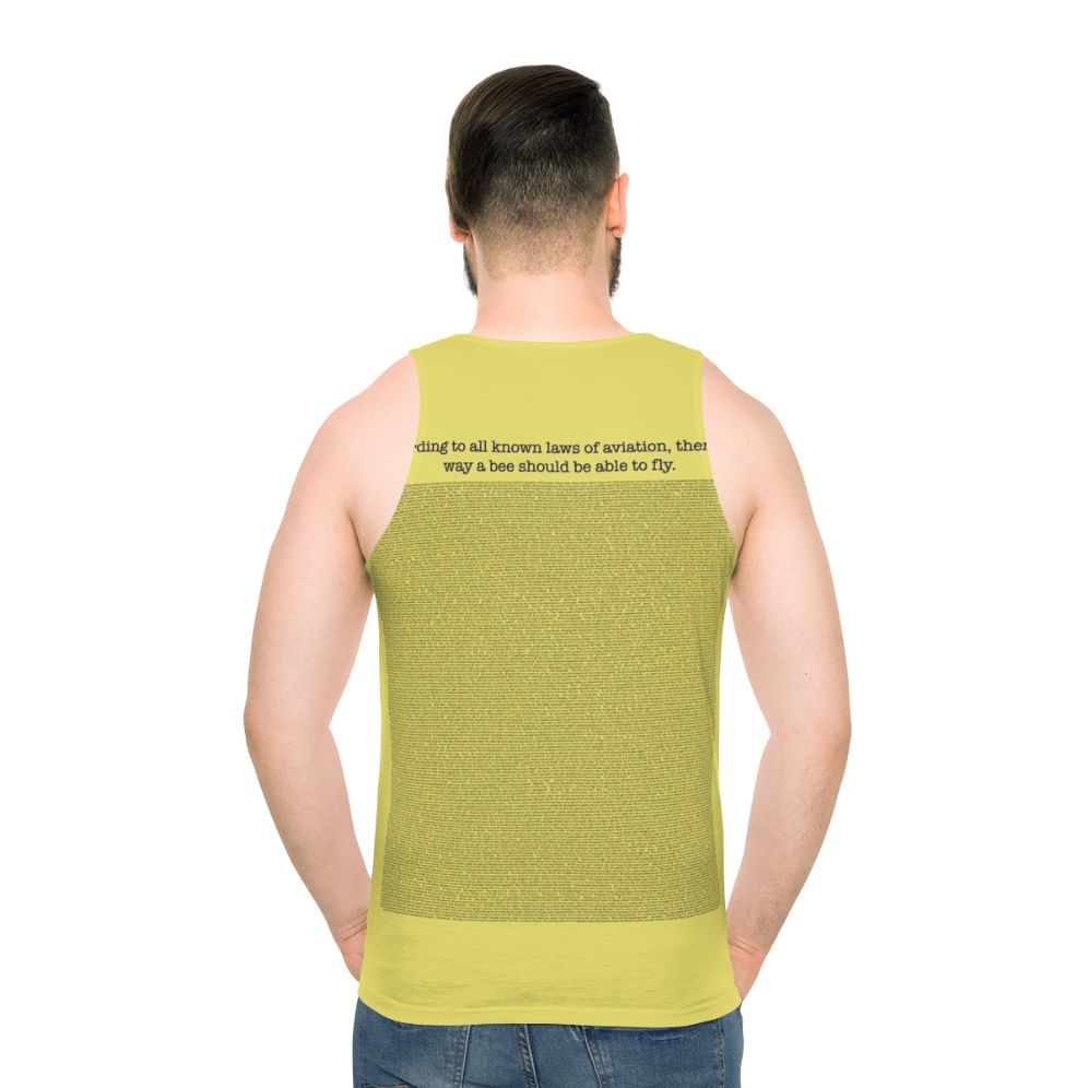 Unisex tank top with the entire Bee Movie script