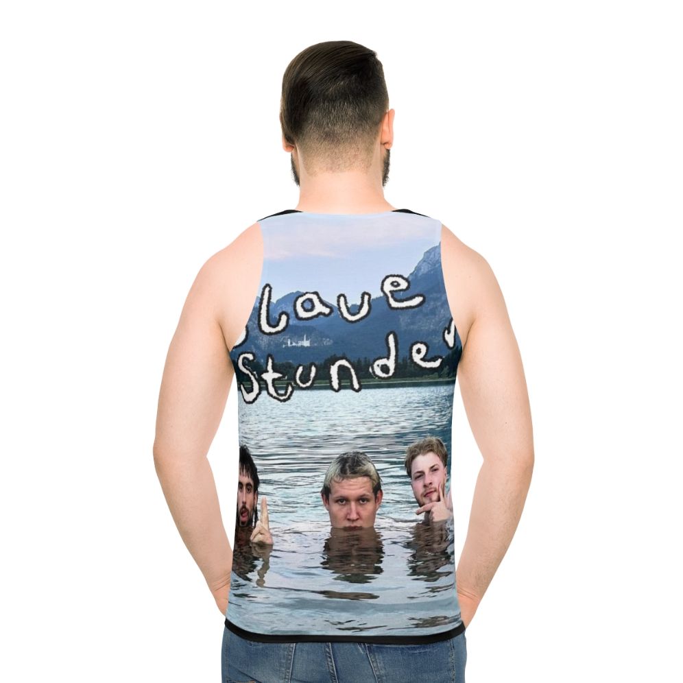 Unisex tank top featuring "Blue Hours" album 2023 by German rap band