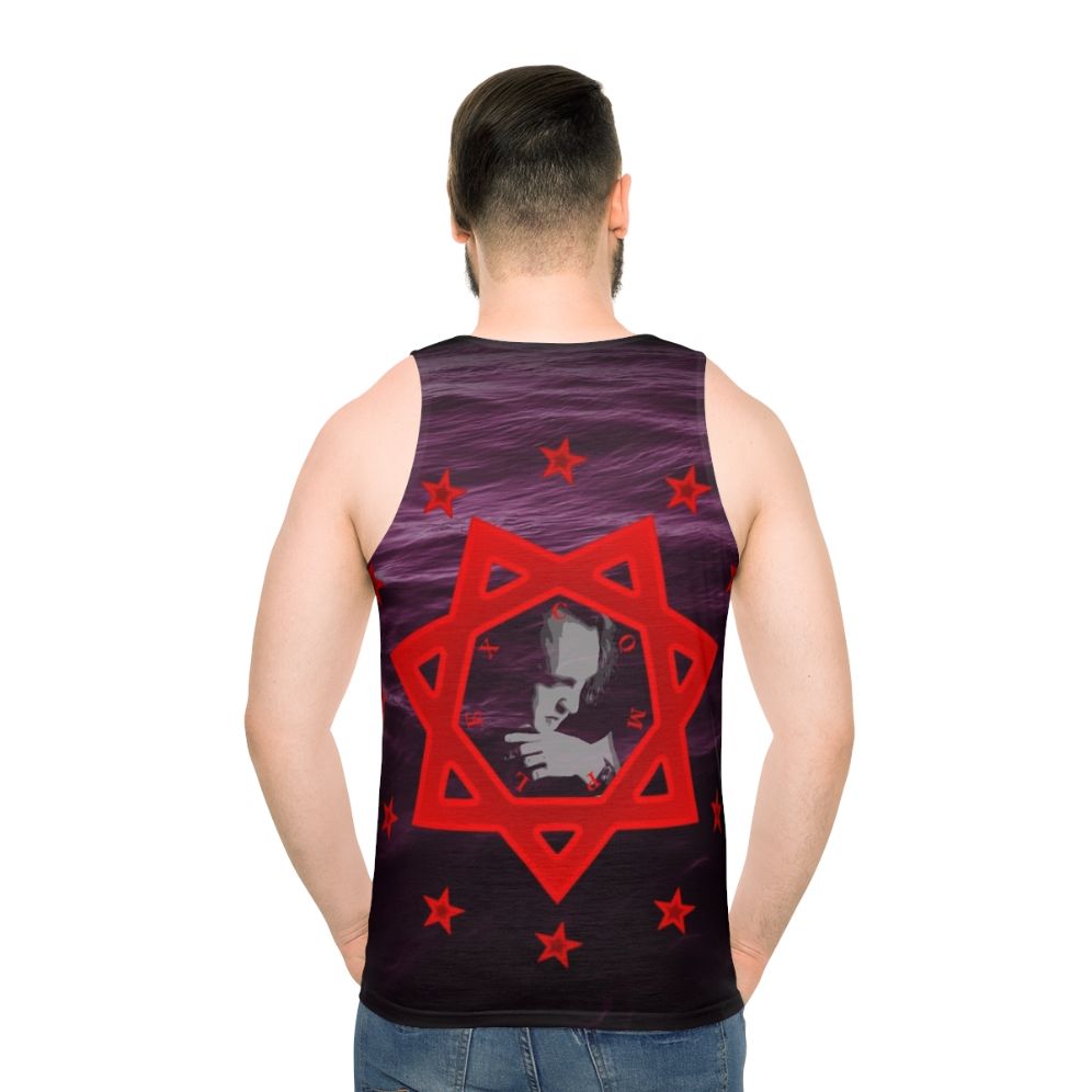 Unisex tank top with Cassandra Complex band logo