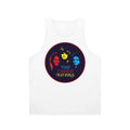 Unisex tank top inspired by cult movies and 60s fashion