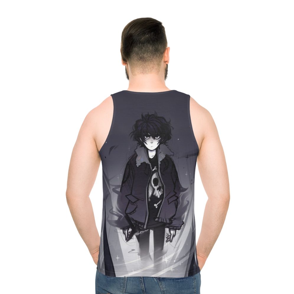 Unisex tank top with dark and supernatural design