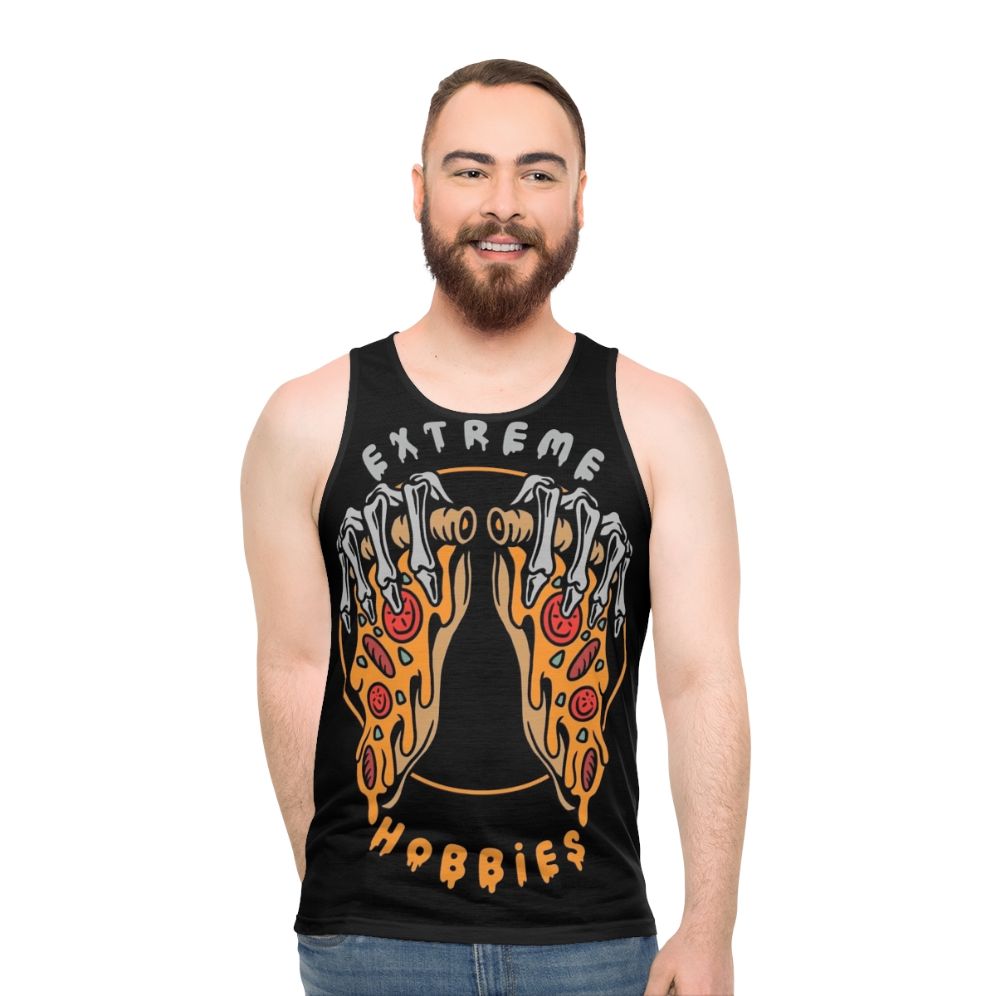 Unisex tank top for extreme hobbies and food lovers